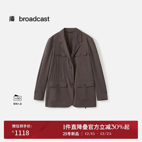 经典猎装造型收腰