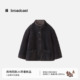 播翻领羊羔毛短外套BDT6WD2447