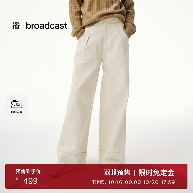 简约净面牛仔