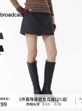 播通勤风短款显瘦休闲裤女冬季复古休闲裤DDS4KD5308