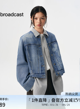 播商场同款迪士尼米奇系列短外套秋季新款复古上衣BDS3WD3350