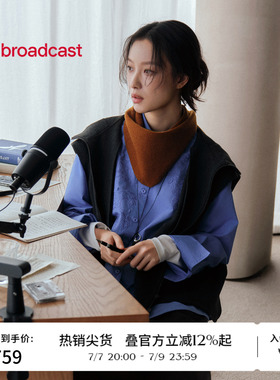 【倪妮同款】播时髦连帽慵懒马甲女秋季新款休闲外套BDS3MD3036