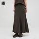 播商场同款 气质波嘻半身裙女24春秋温柔百搭鱼尾裙BDR3BD1822