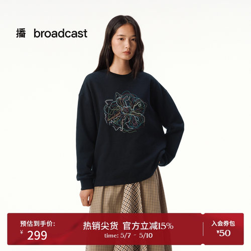 休闲百搭圆领