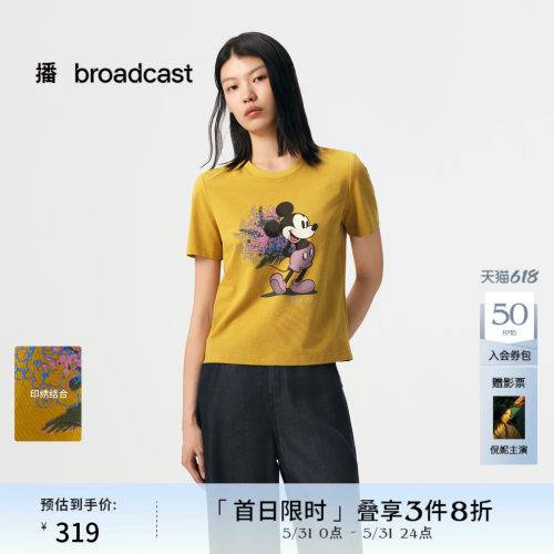 迪士尼米奇系列经典印花