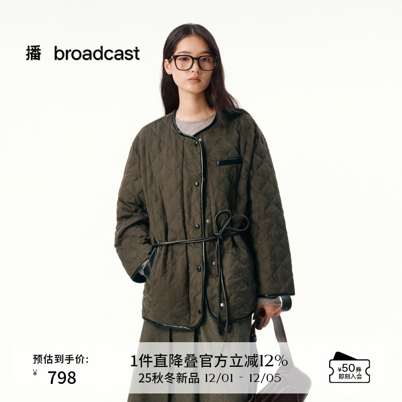 播圆领通勤休闲羽绒服短款女25秋冬新款宽松保暖外套DDS4RD5280