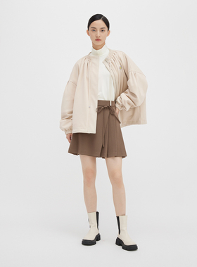 播小个子棉服外套女2023冬季新款设计感时尚短款棉衣DDQ4PD5560