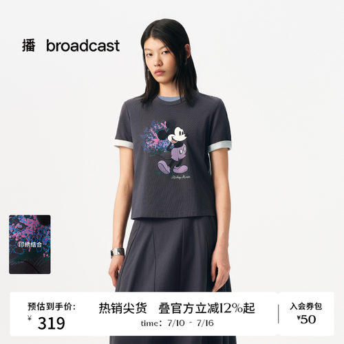 迪士尼米奇系列经典印花