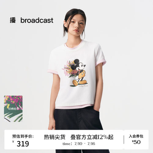 迪士尼米奇系列经典印花