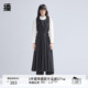 播无袖 叠穿背心裙BDR1LD0016 中长款 连衣裙女商场同款 2024春新款
