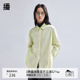 薄荷曼波 播翻领拼接条纹衬衫 女夏季 商场同款 衬衣BDR1CD0211