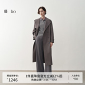 长款 商场同款 新款 风衣BDS1FD1585 高智感风衣女春季 播