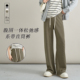 子春装 宽松无托腹布不勒肚子裤 春秋外穿大码 十月妈咪孕妇直筒裤