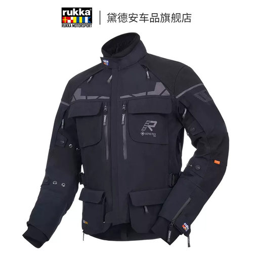 RUKKA卢卡厄瓜多尔摩托车骑行服套装男冬季拉力服骑行裤防水透气