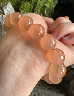 杨玉家云南杨柳天然原矿南红玛瑙12MM圆珠男女士手串证书新品送礼