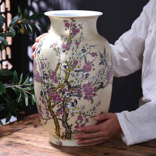 景德镇大号中式插花饰品陶瓷器