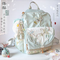 13-inch schoolbag, original retro, artistic, fresh, forest style, simple national trend style, college style, student computer backpack thumbnail 4