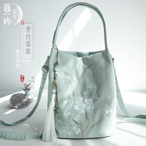 夏上新中国风复古森系汉服文艺