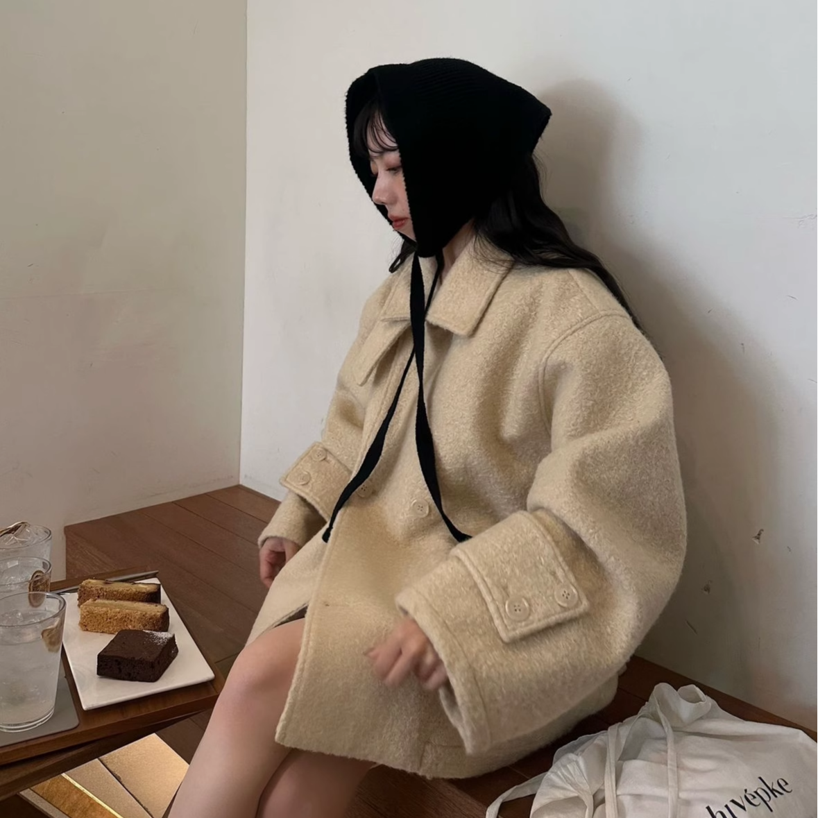 其他混紡中長甜美氣質