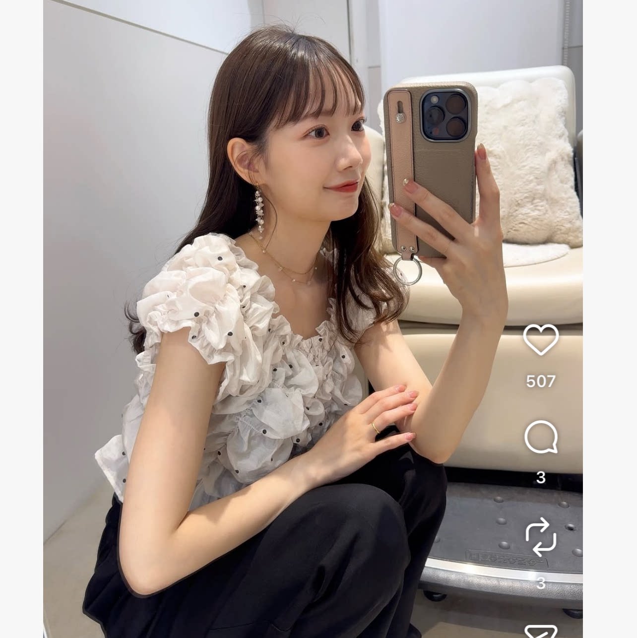 kas2026夏季 人气款甜美衬衫