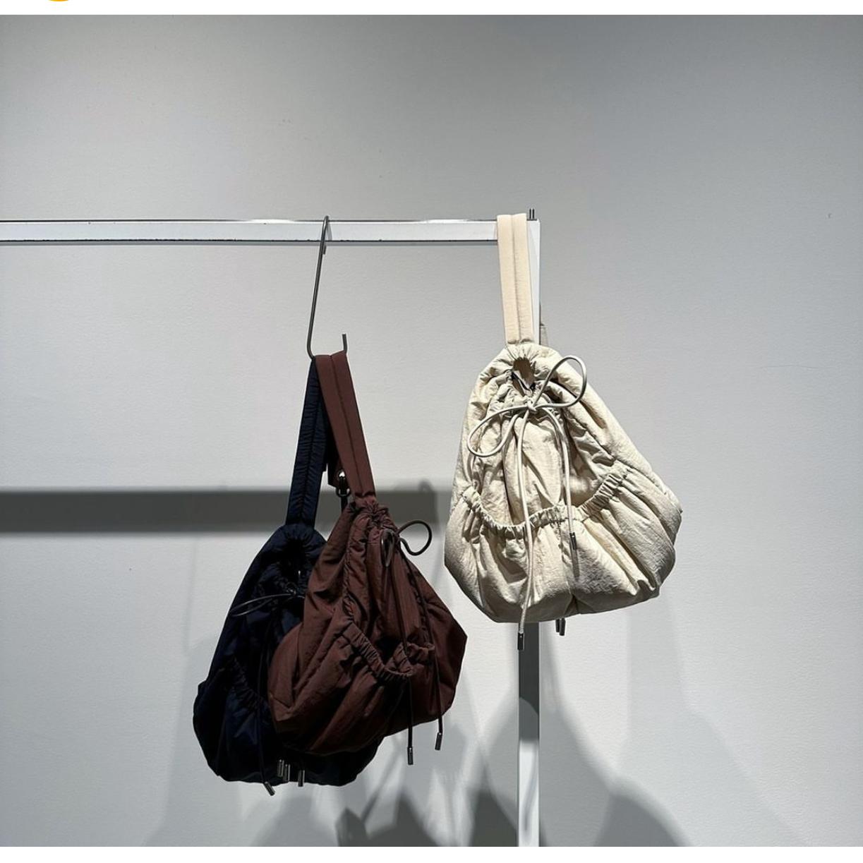 K*F2024冬季 绗薄棉小巧单肩休闲百搭包包