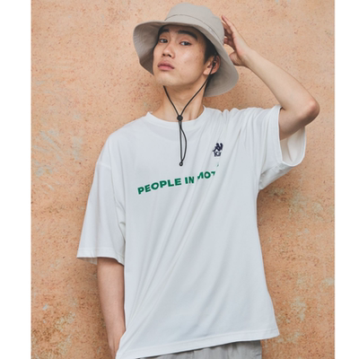 NA2025夏季 水陆两用 吸水速干户外前后印花短袖T恤