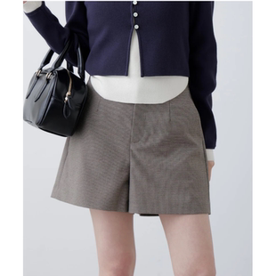 短裤 FM2026春夏 简约基础高腰百搭西装