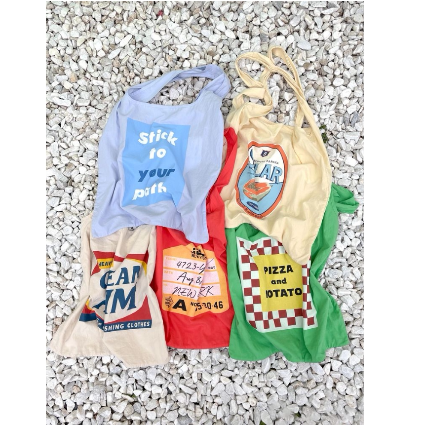 纯正！2026春夏 眼前一亮搭配B备不同印花手提袋 单肩袋