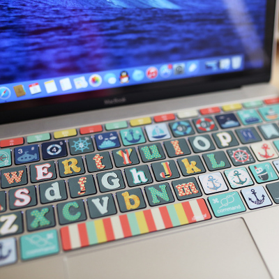 适用于macbookpro14air13 15 16寸苹果笔记键盘保护贴纸