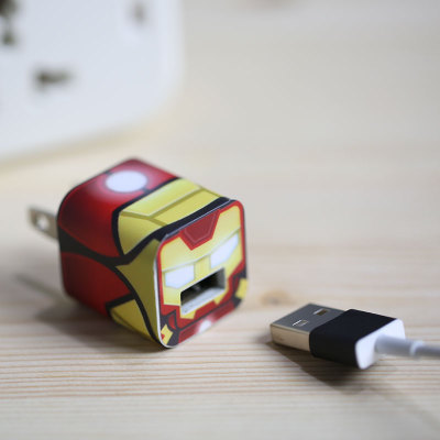 Æ»¹ûµçÔ´Ìù iPhone4/5S/6³äµçÆ÷Ìù ´´Òâ¸öÐÔ²å×ùÌùÖ½ ÏÞʱ°üÓÊ