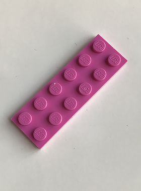全新乐高LEGO正品零件 3795 2x6 基础板 6173746 6289701 深粉色