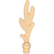 全新乐高LEGO正品零件 6126b 28618 中号火焰 6167741 透明橙色