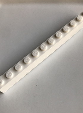 全新LEGO乐高正品零件配件MOC 6112 1x12 基础砖 611201 白色