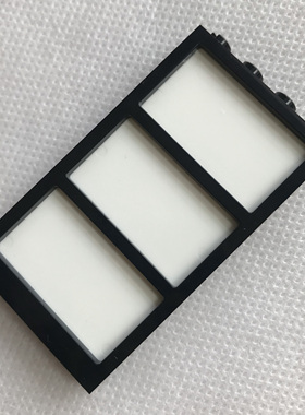 LEGO乐高 57894 57895 1x4x6 窗框 门 玻璃 6271169黑 6256050白