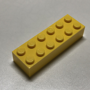 全新乐高LEGO零件 2456 44237 2x6 基础砖 245624 4181143 黄色
