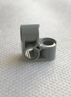 全新LEGO乐高正品零件 44809 2x2 直角栓连接件 4211880 浅灰色