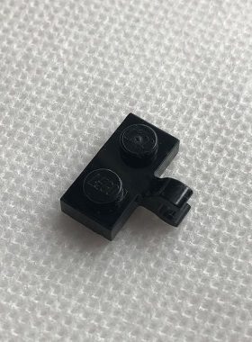 全新LEGO乐高 11476 65458 1x2 夹口铰链板 6132731 6313116 黑色