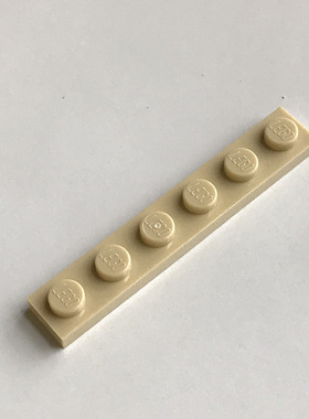 全新LEGO乐高正品配件零件 3666 1x6基础板 4124067 米色