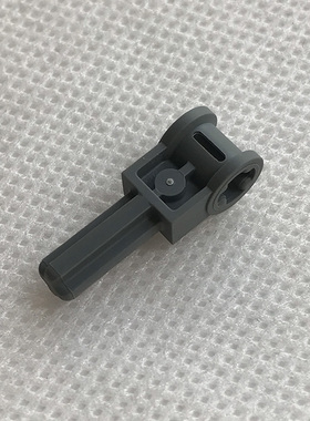 全新LEGO乐高正品零件MOC 6553 1x3 十字轴连接件 4210665 深灰色