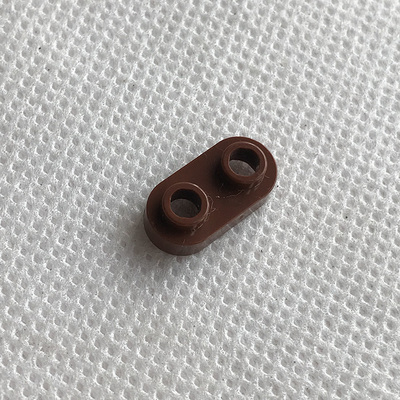 全新乐高LEGO零配件MOC 35480 1x2 圆角特殊板 6248944 棕色