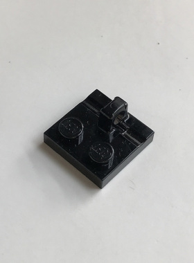 全新LEGO乐高正品 92582 2x2 顶部带铰链板 4613759 6265730 黑色