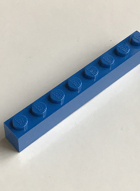 全新 LEGO乐高正品零配件MOC 3008 1x8基础砖 300823 蓝色