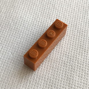 全新LEGO乐高正品零件 3010 1x4 基础砖 4164439 6223040 深橙色