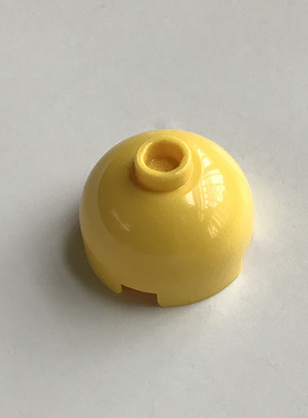 全新LEGO乐高正品零件MOC 30367 553C 2x2圆顶砖 4216656 黄色