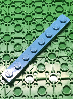 全新乐高LEGO正品零件配件MOC 3460 1x8 基础板 6074793 中湖蓝色