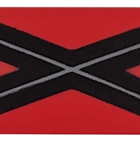 全新乐高LEGO零件 3069bpb1037 1x2 光面板 腰带 6383081 红色