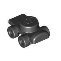 全新乐高LEGO正品11253 18747 溜冰鞋 滑板 6020265 6088585 黑色