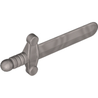 全新LEGO乐高正品零件 76764 人仔武器 短剑 宝剑 6020190 金属银