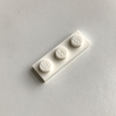 全新乐高LEGO正品配件零件 MOC 3623 1x3 基础板 362301 白色