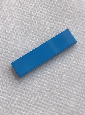 全新LEGO乐高正品零件配件MOC 2431 1x4 光面板 6205089 深湖蓝色
